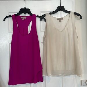 2 Banana Republic tanks - as seen on TV! 📺